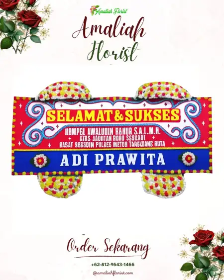 Papan Bunga Ucapan Selamat Sukomanunggal